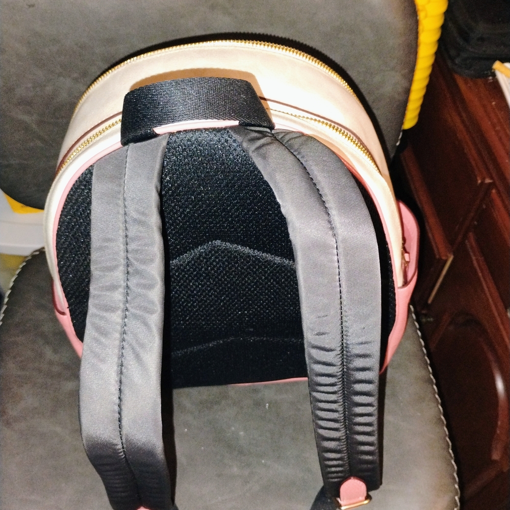 Coach Pink and Cream Women's Backpack and Wallet Set - Picture 7 of 8